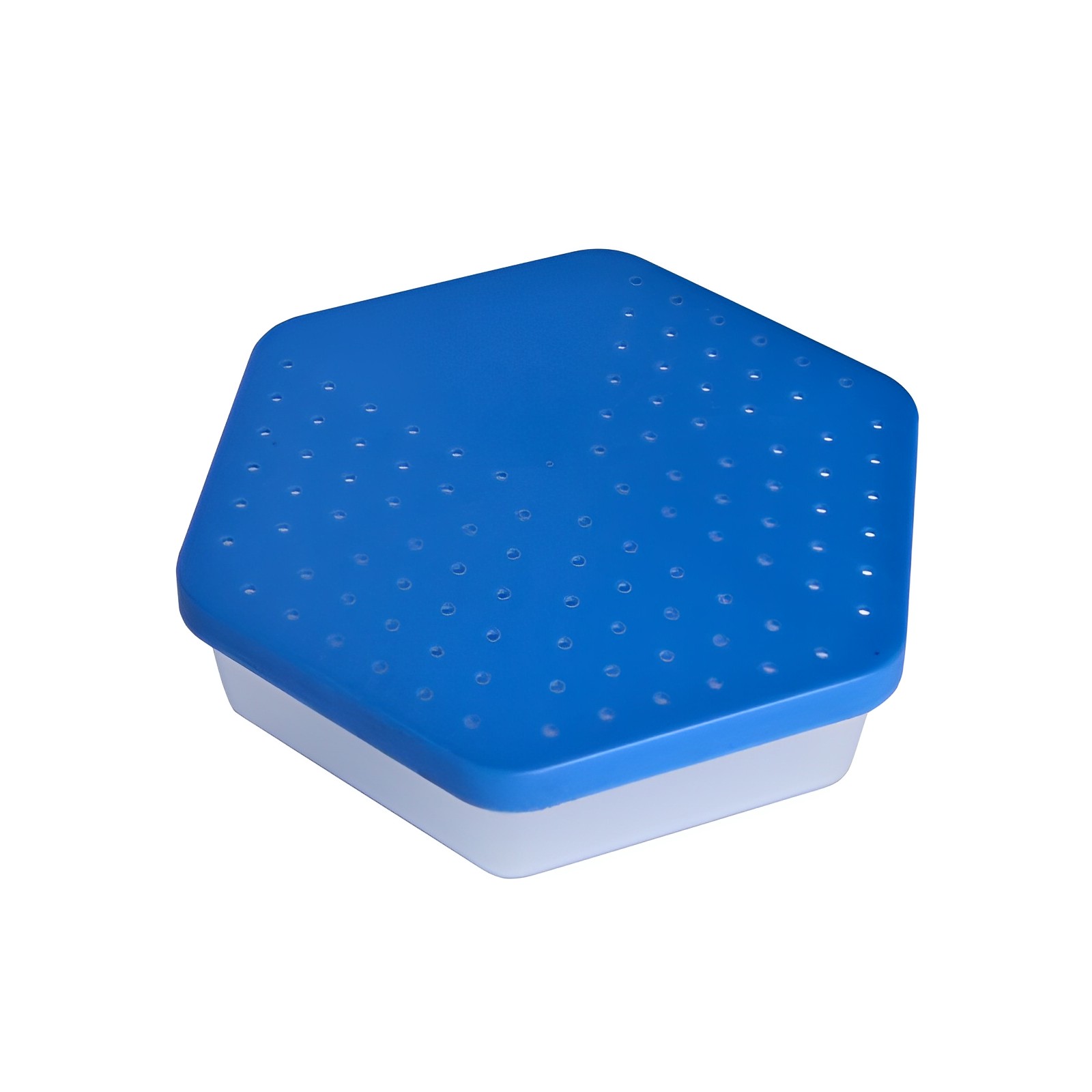 Коробка Raffer H0710 (d102*26) для наживки 6-угольная