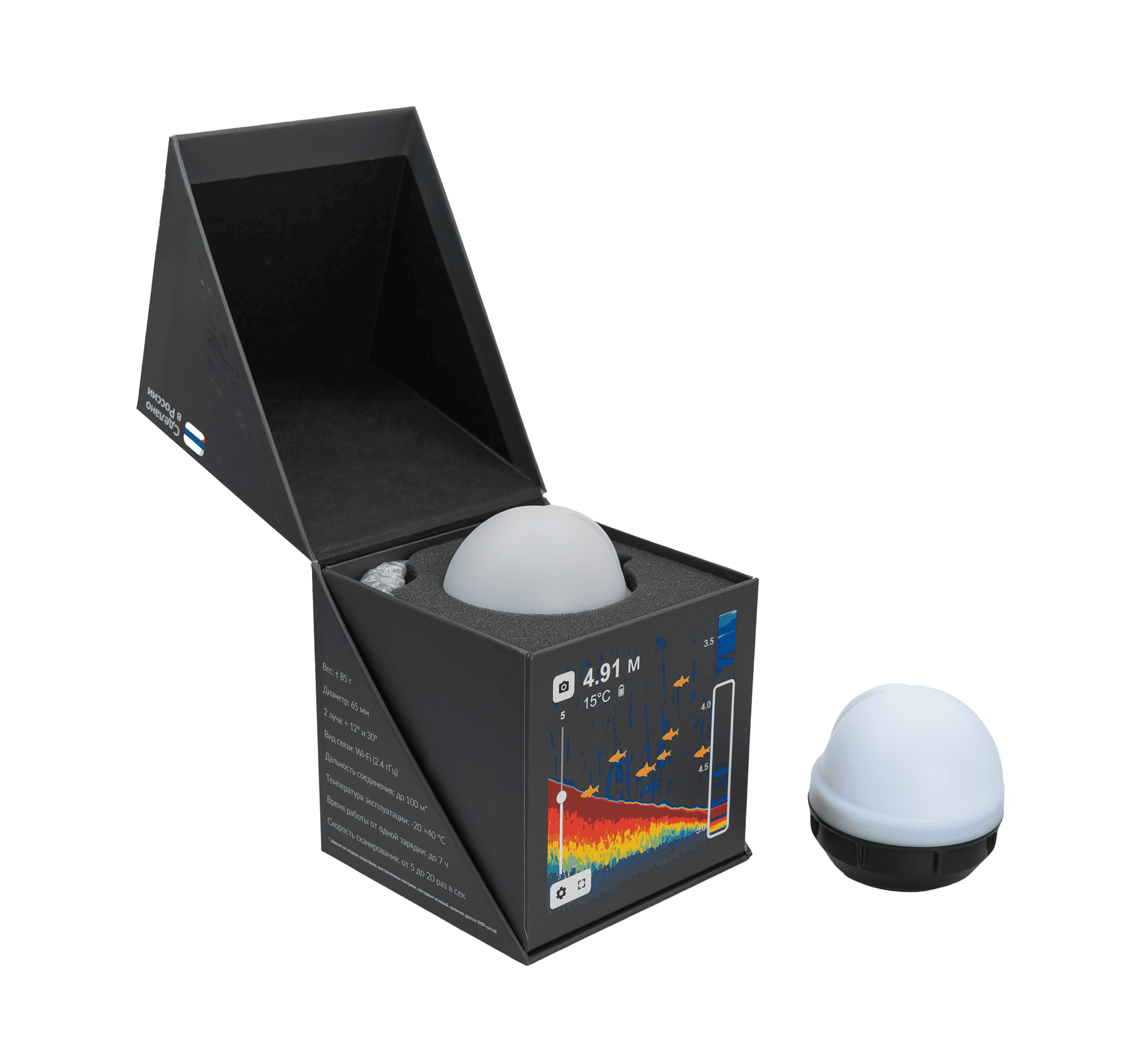 Эхолот Практик 8 Маяк GPS