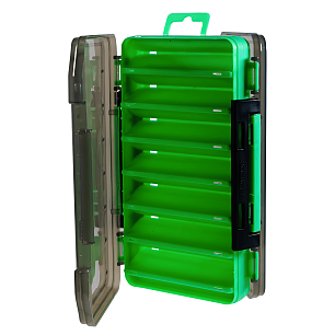 Коробка Aquatech 17300 (200*125*38) 2-стор. для воблеров***