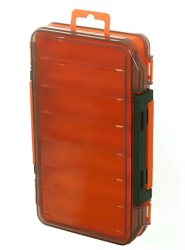 Коробка Aquatech 17300 (200*125*38) 2-стор. для воблеров***