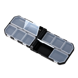 Крючочница Kudos H2002C (107*74*30) 2-стор. 10 отд. c инд.кр.