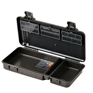 Кейс Kudos HL01 (345*175*55) 2-стор. с поводочницей, 3 отд. + 3 отд. с инд.кр.