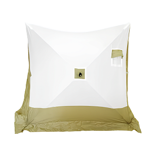 Палатка зимняя СЛЕДОПЫТ 2-скатная, Oxford 210D PU 1000, цв. ол/бел PF-TW-33