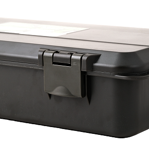 Кейс Kudos HL03 (340*175*75) 2-стор. с поводочницей, 8 отд. с инд.кр.