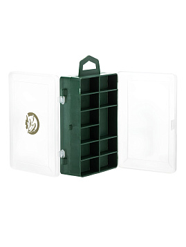 Коробка ТРИ КИТА ТК-14 (115*85*35 мм) 2-стор. (11+1 отд.), с изолоном