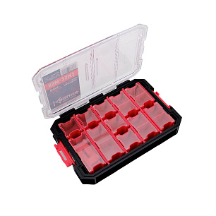 Коробка KASUMI KSM-25M2 (240*160*46) 5 отд. + 11 кор. с инд. крыш.